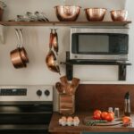 hammered copper mixing bowl set